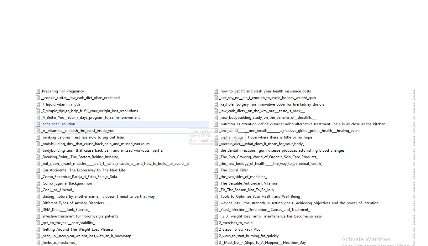 I will give you Premium Quality 10000 articles on Health and Fitness Niches with PLR