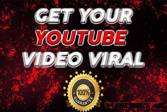 Unlimited YouTube Promotion Organic SEO for more video watchs get 100 Percent Results 