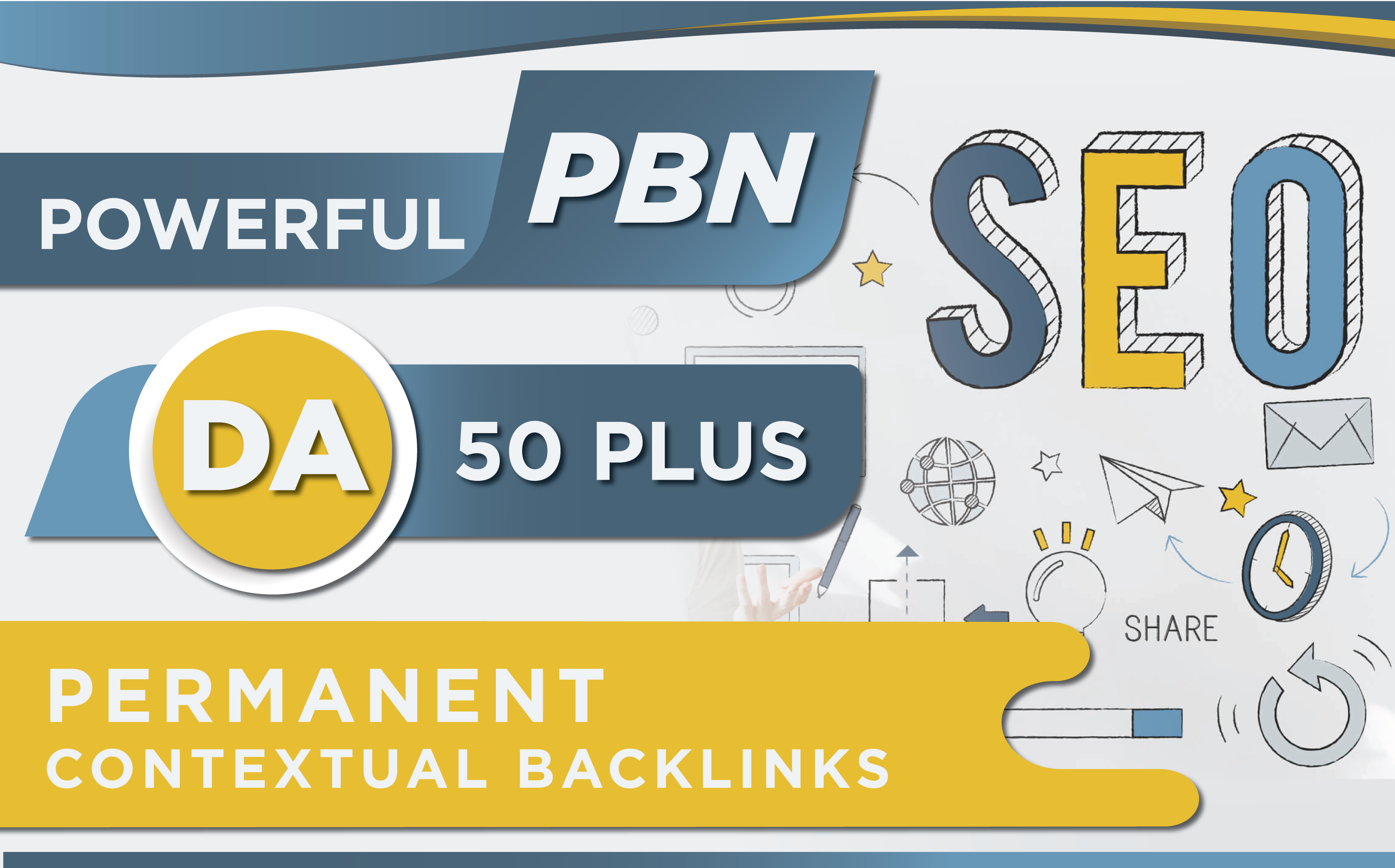 I will provide 120 Homepage PBN Backlinks On DA 50+ contextual Backlinks