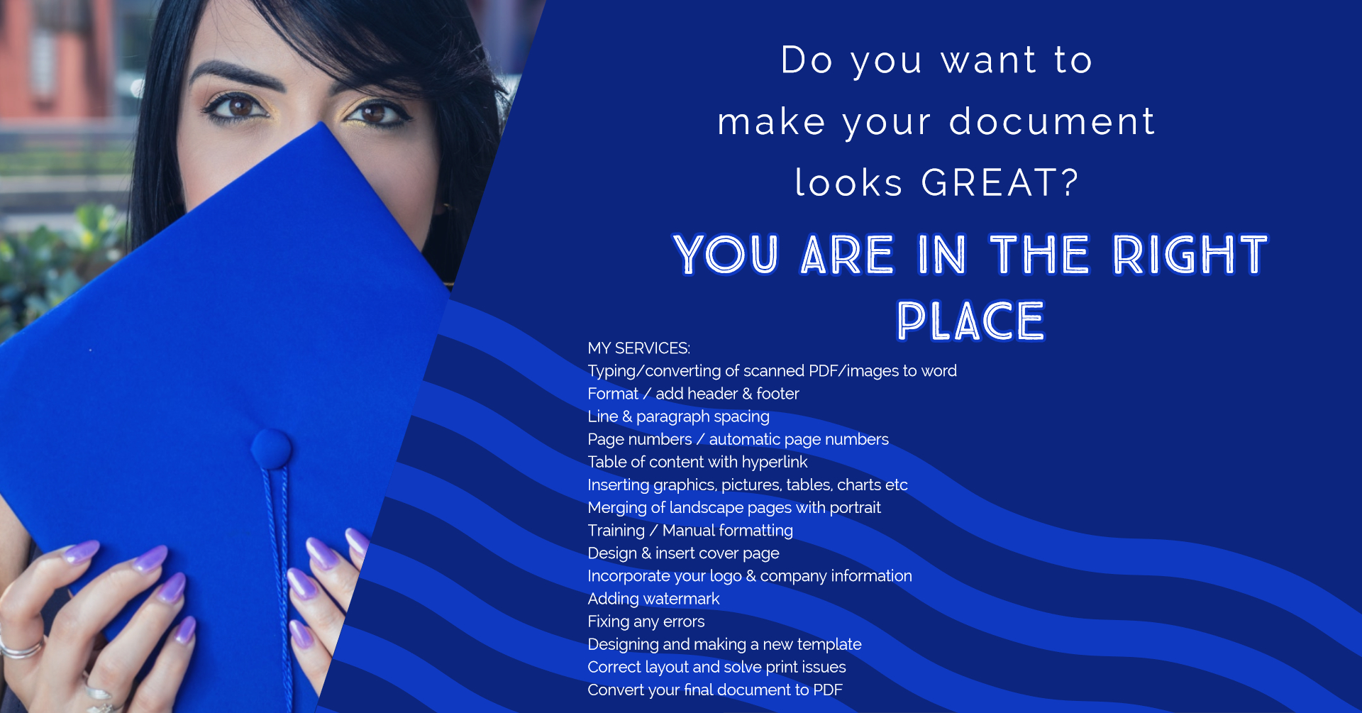 Edit, Format and Redesign your document