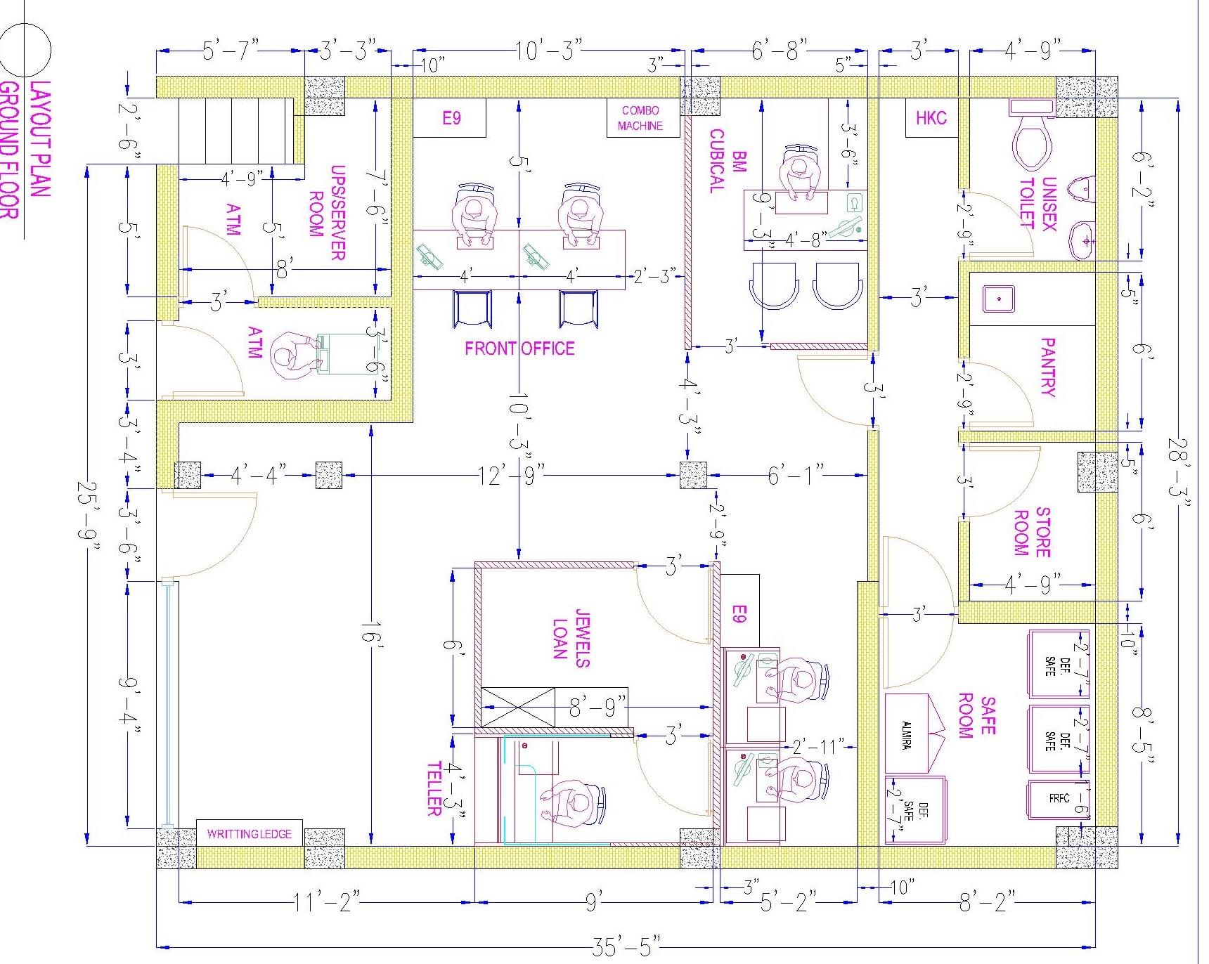 Autocad 2d Drawings For Practice Civil