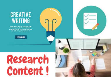 Research Content writer and website post writing 