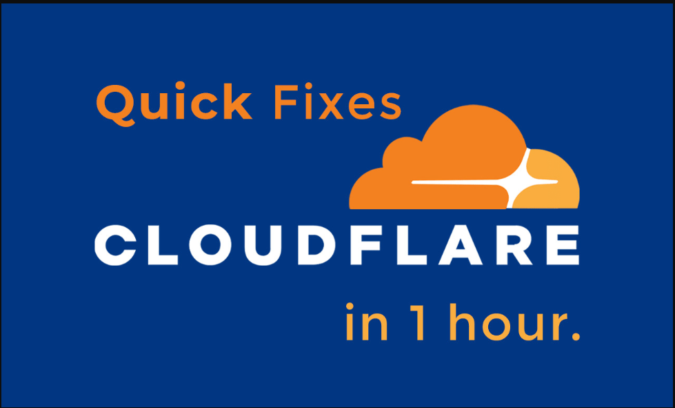 I will setup cloudflare, cdn, ssl , fix any existing problem