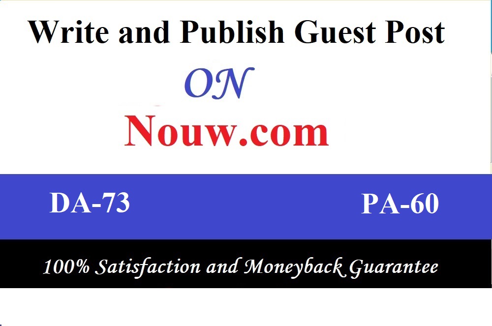 write and publish Permanent guest post On Nouw.Nouw.com