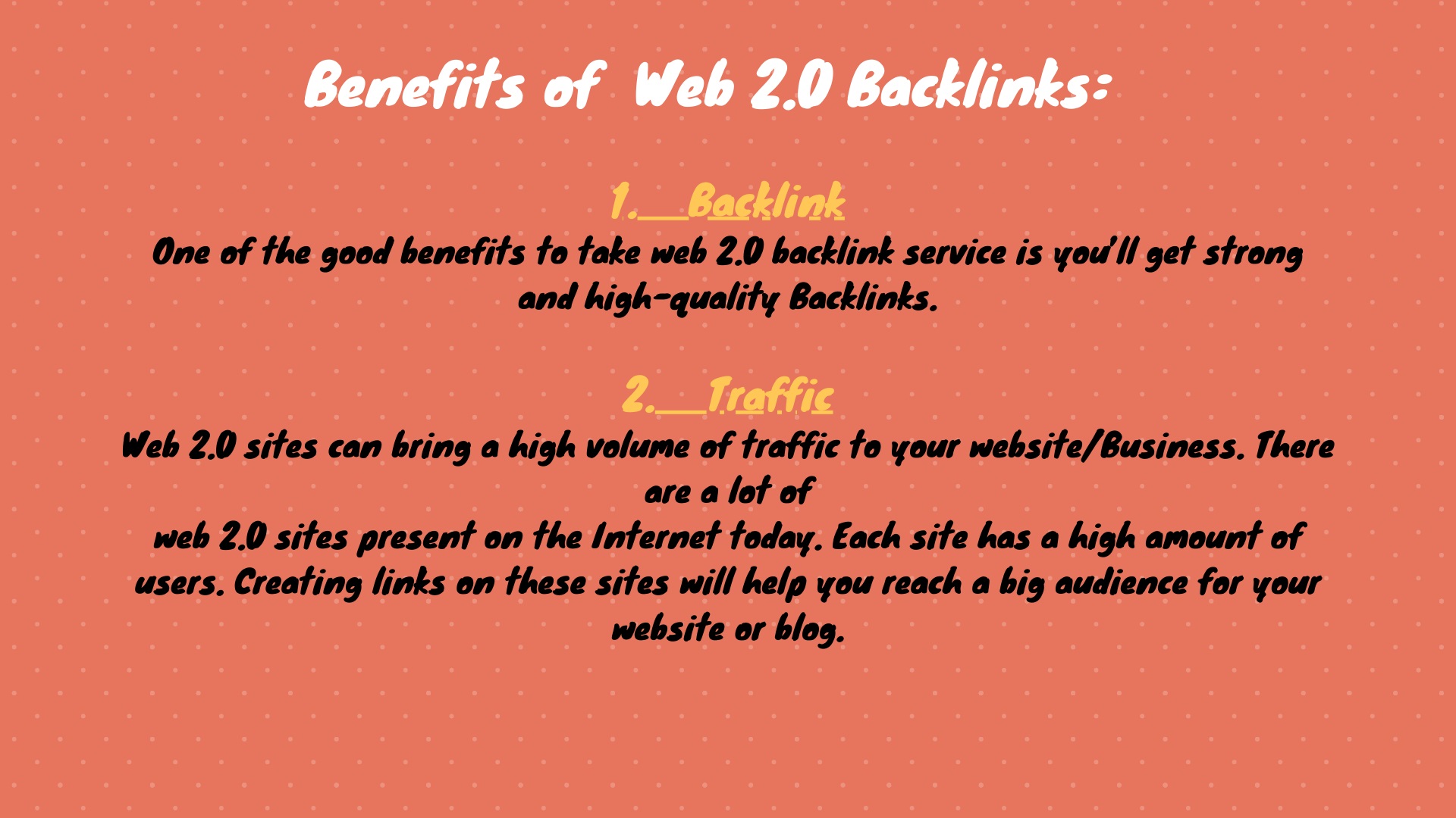 I'll build 20 high authority web 2.0 backlinks