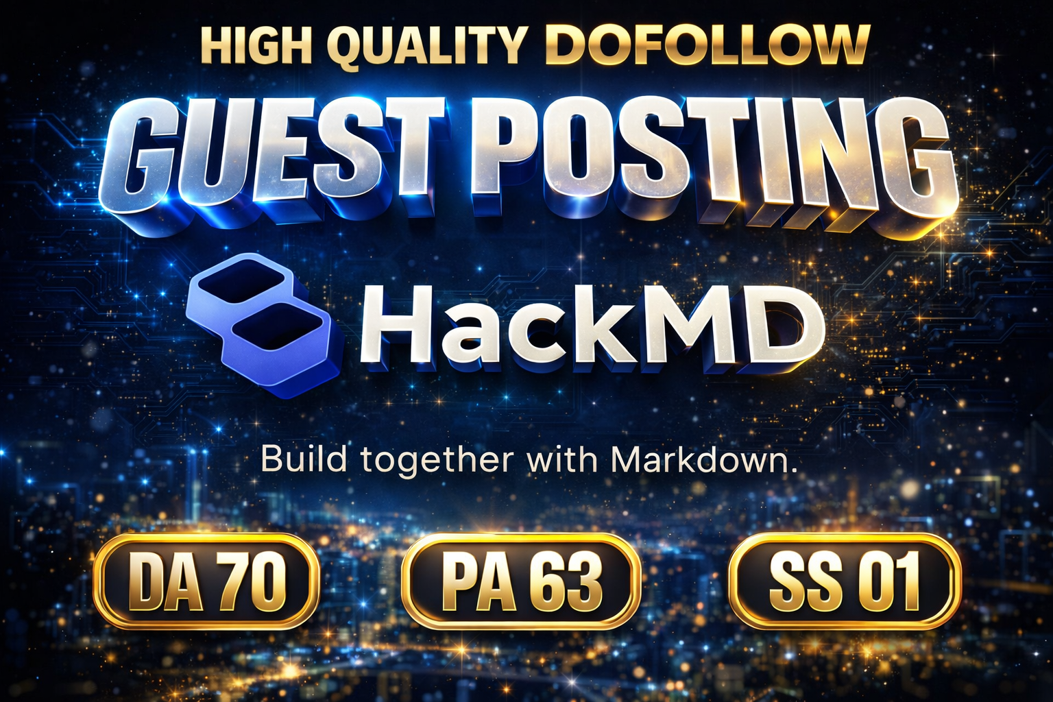 Boost Your Websites SEO with a High-Quality Guest Post on HackMD.io