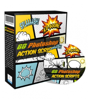 Get 60 Photoshop Action Scripts 