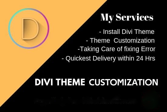I will design professional responsive wordpress website with Divi Theme 