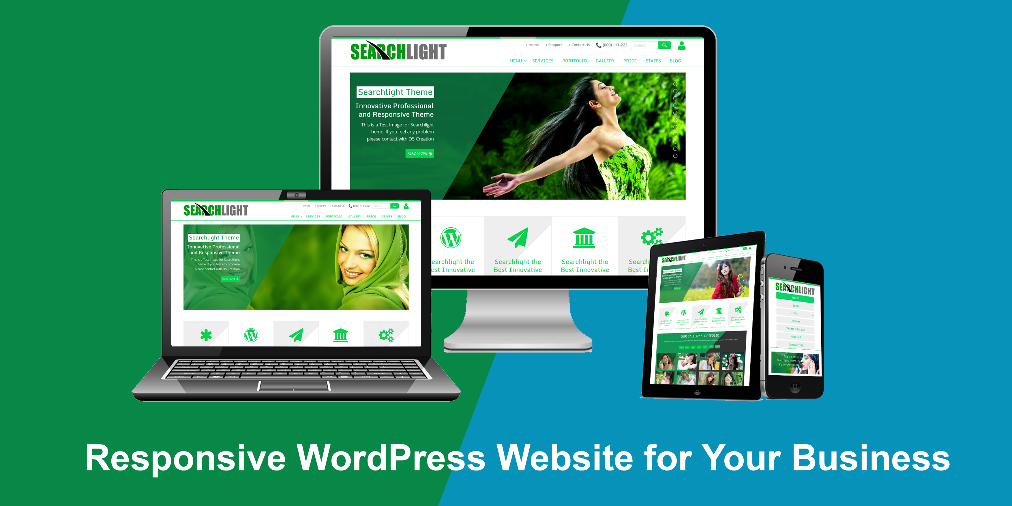 I will Create a responsive wordpress website for you