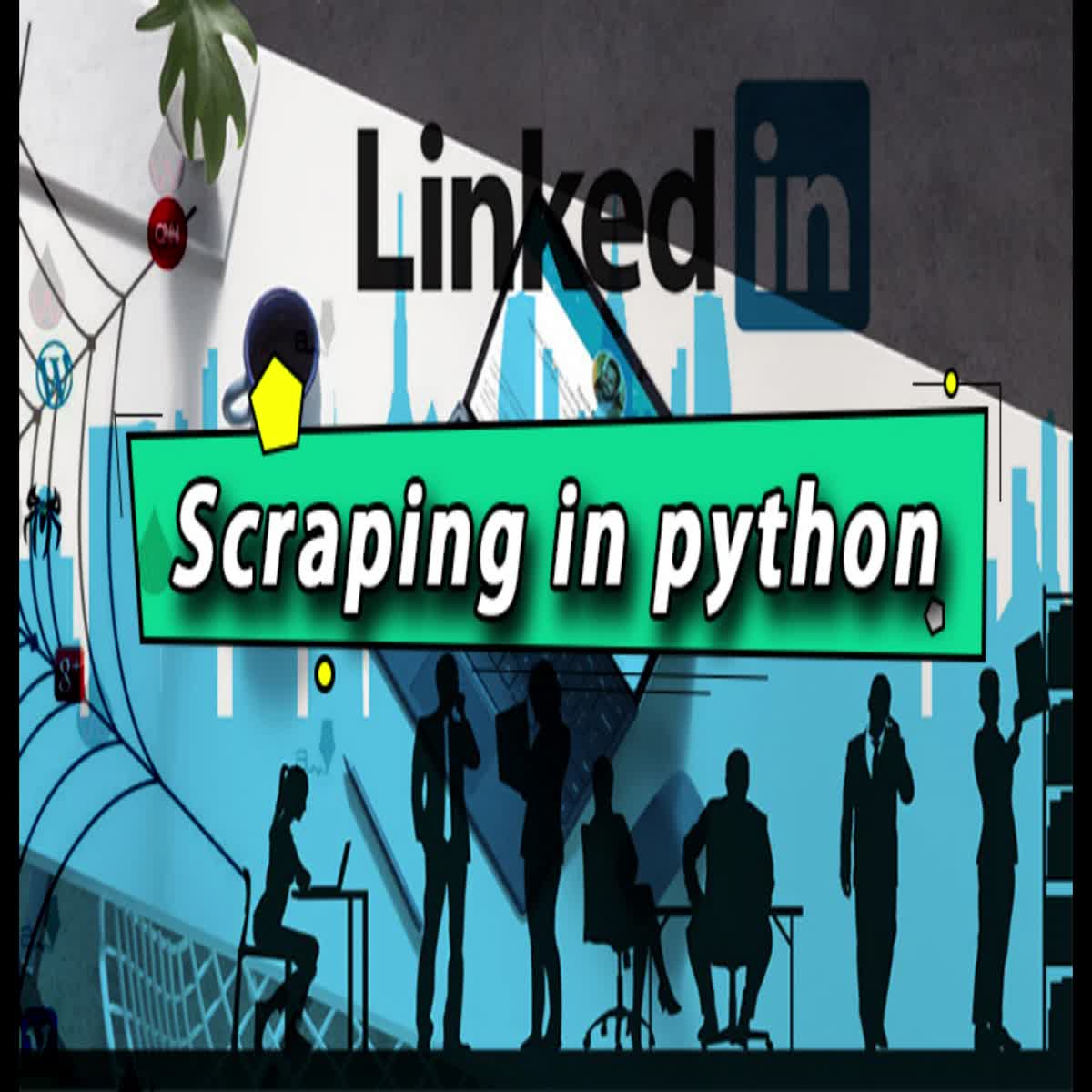 Linkedin Profile Grabber Bot with GUI