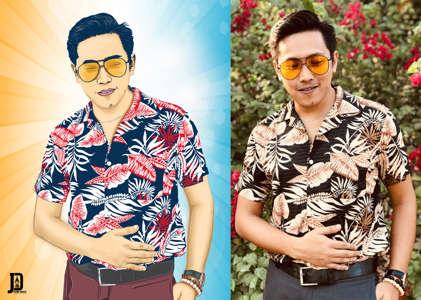 Create a High Quality Vector or Cartoon yourself