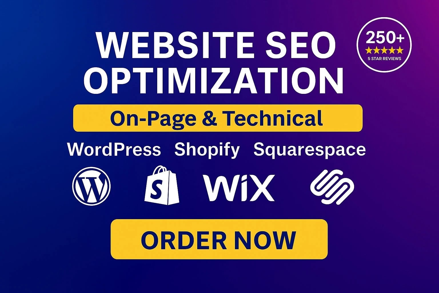 I will do WordPress SEO, Wix SEO, Squarespace SEO optimization service