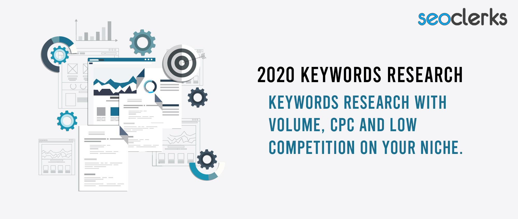 I will find keywords that will rank easily and give high traffic.