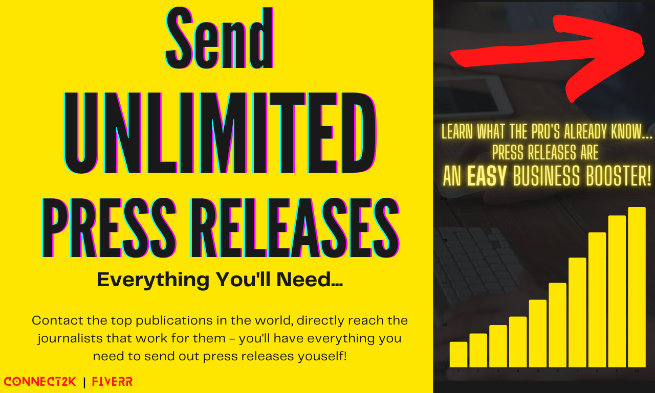 PRESS RELEASE: How To Send UNLIMITED FREE Press Releases