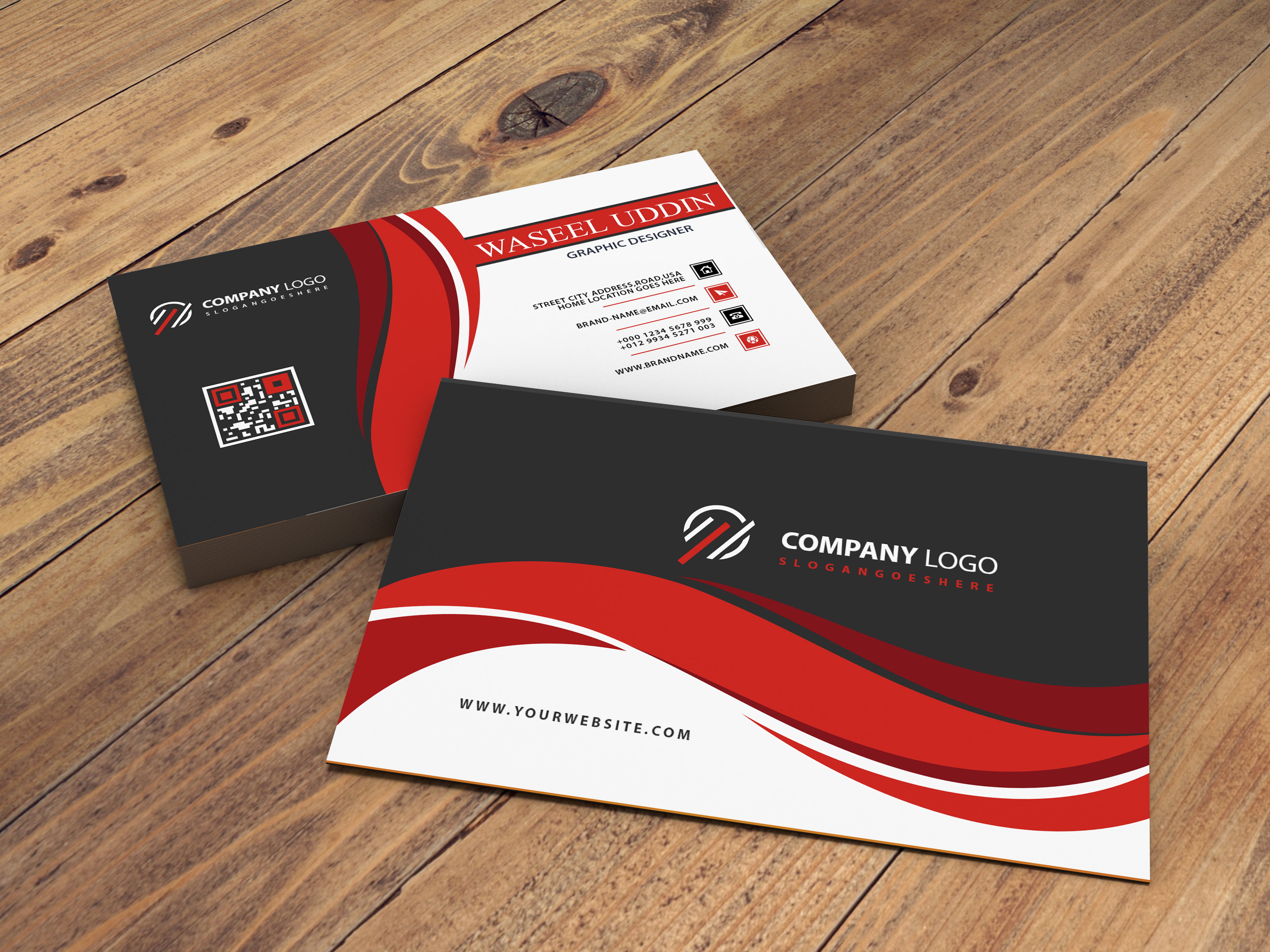 create a business card assignment