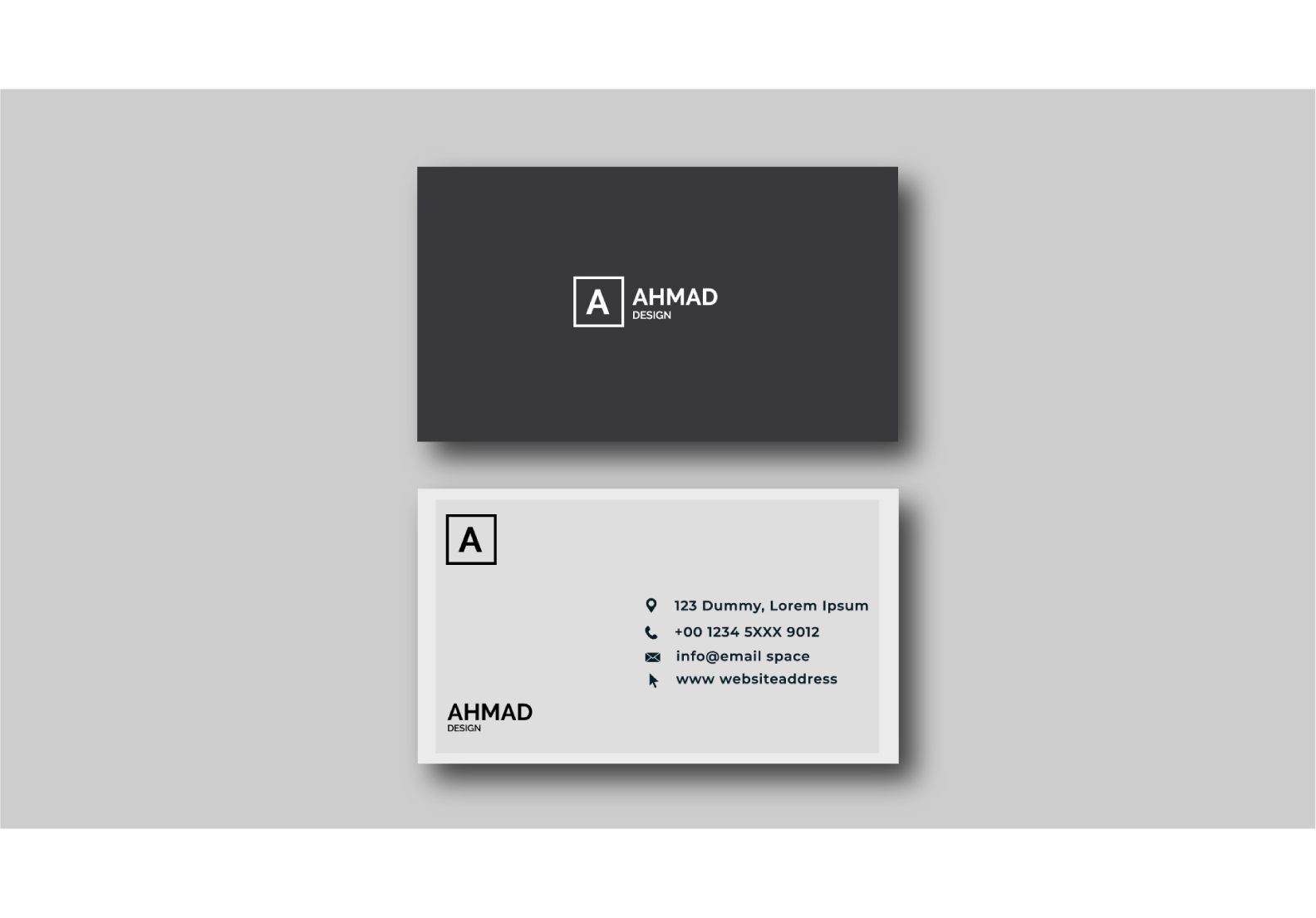 Modern Buisness card design for you