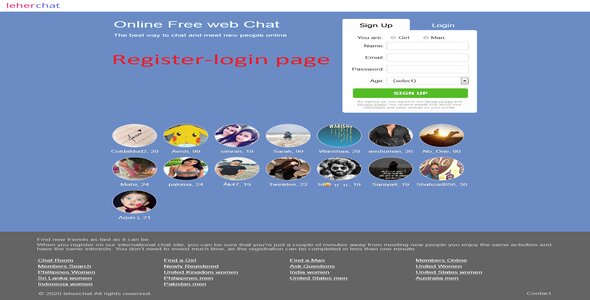  php group chat room web script with audio ,video call