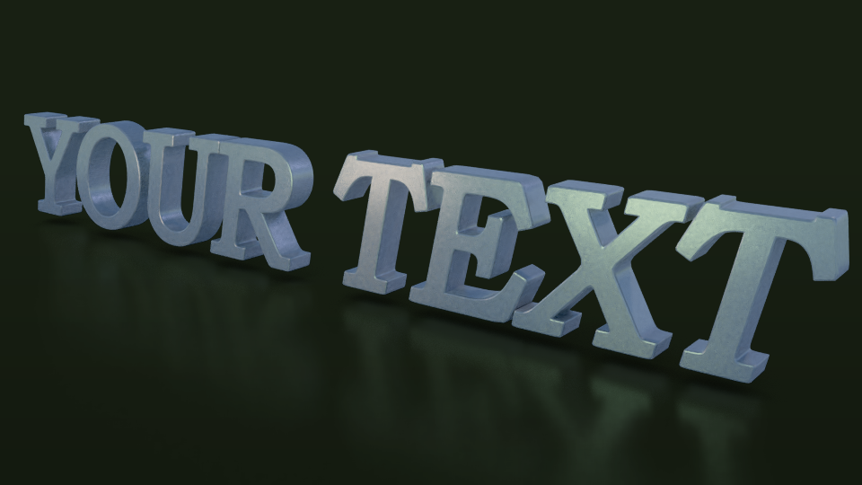 Your logo in 3D, full HD with effects