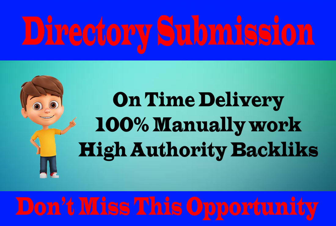 I will provide 60 Dofollow directory submission for website 