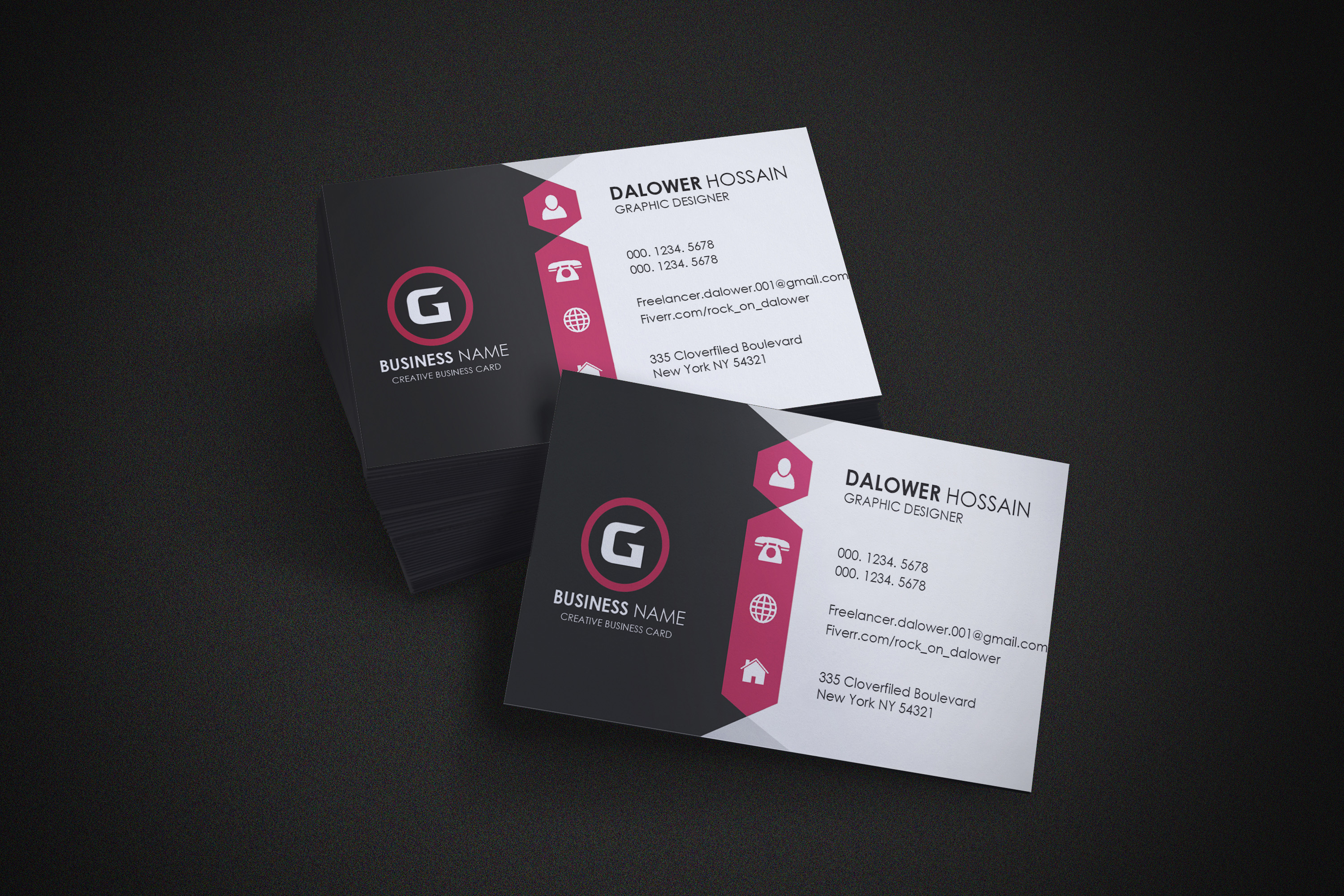 I will design professional business card only 2 days