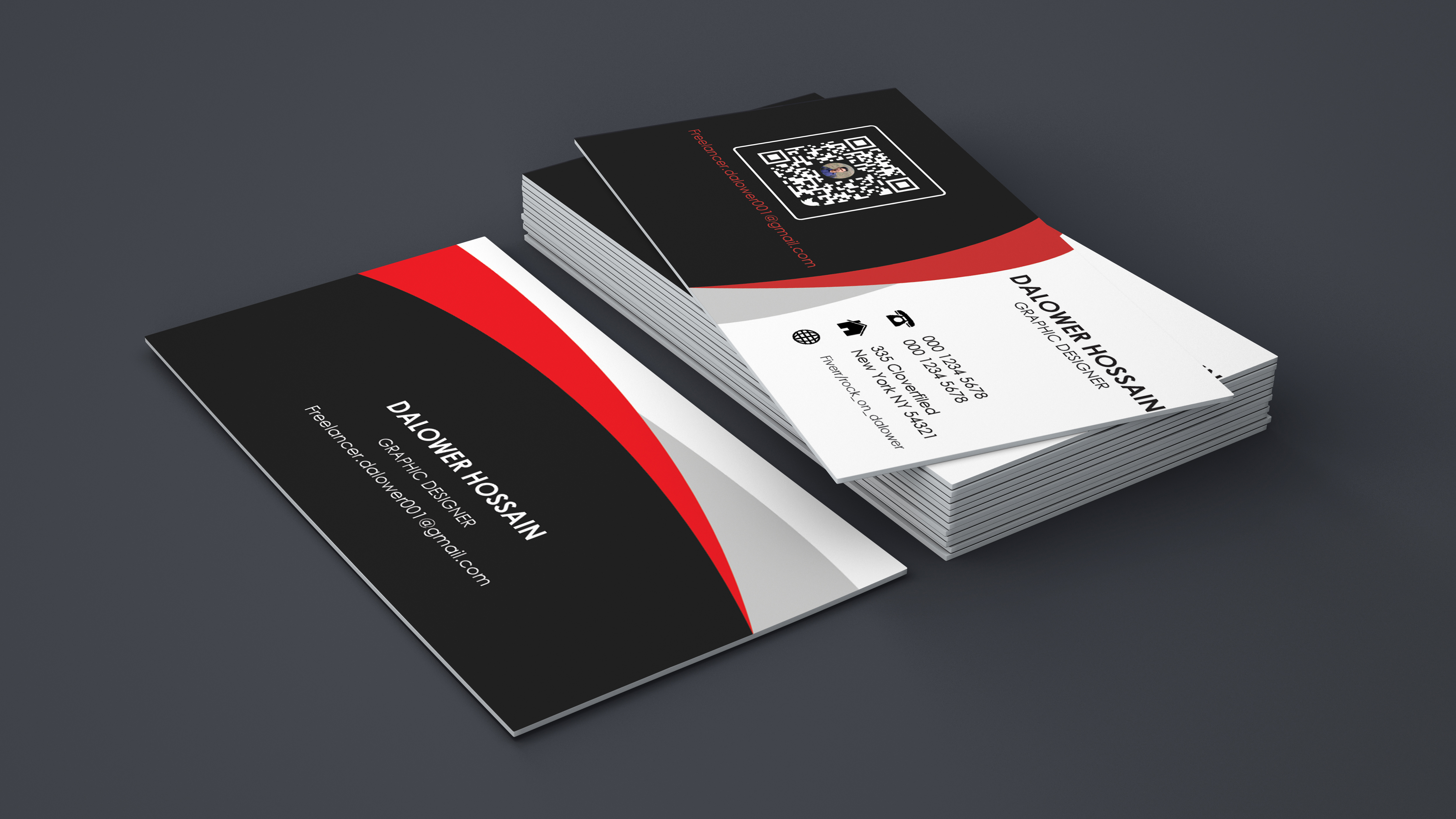 I will design professional business card only 2 days for