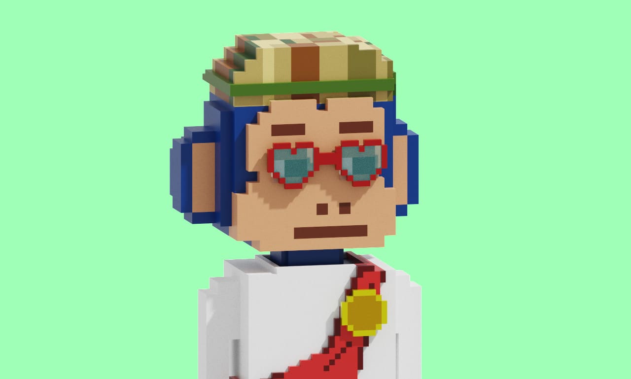 I will create 3d voxel nft collection for you