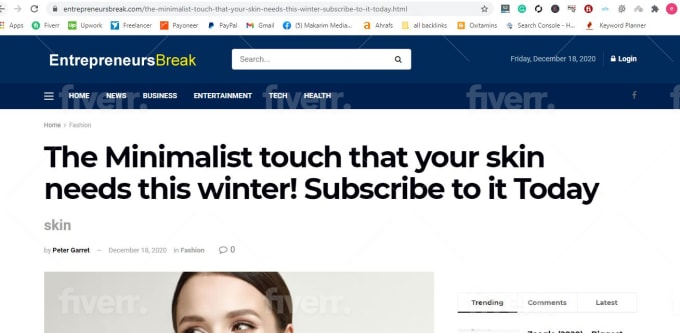 I will Publish your Guest Post on DA 50+ Websites 