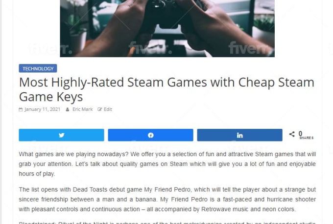 I will Publish your Guest Post on DA 50+ Websites 