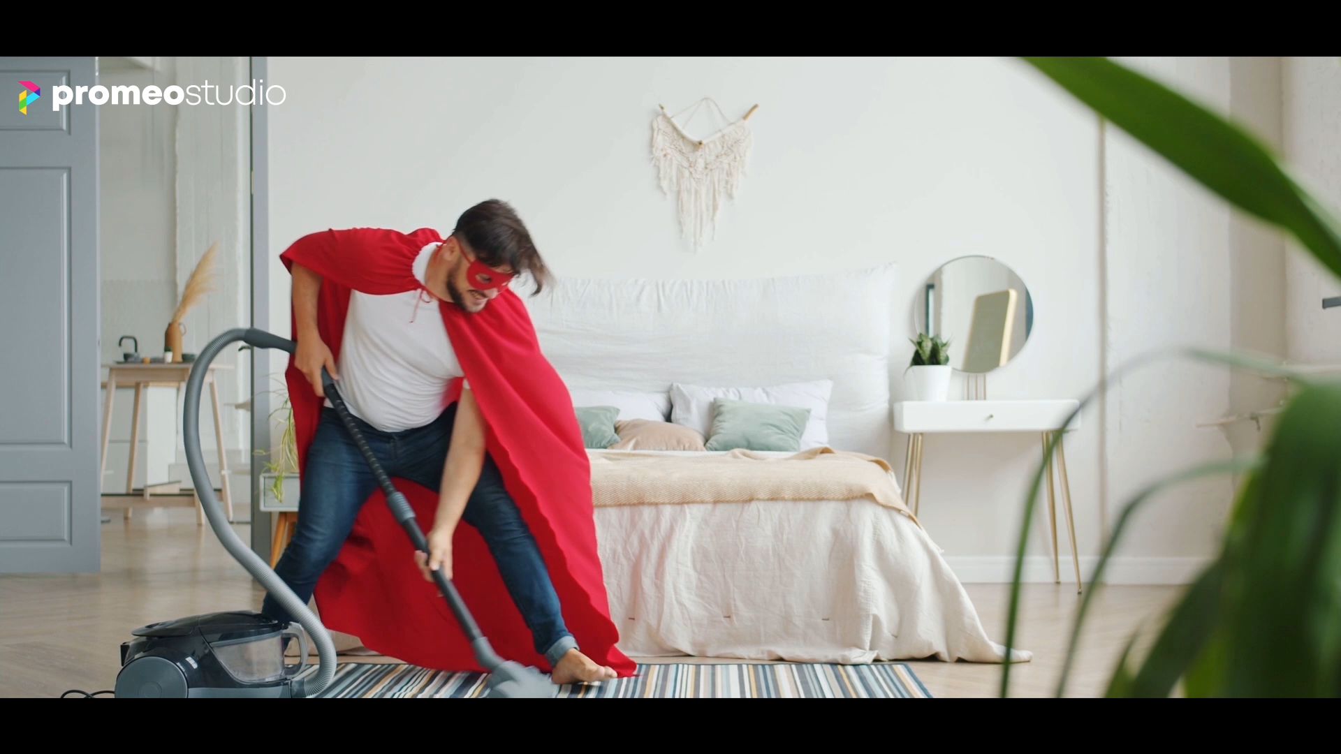 I will make a cleaning service cinematic video commer...