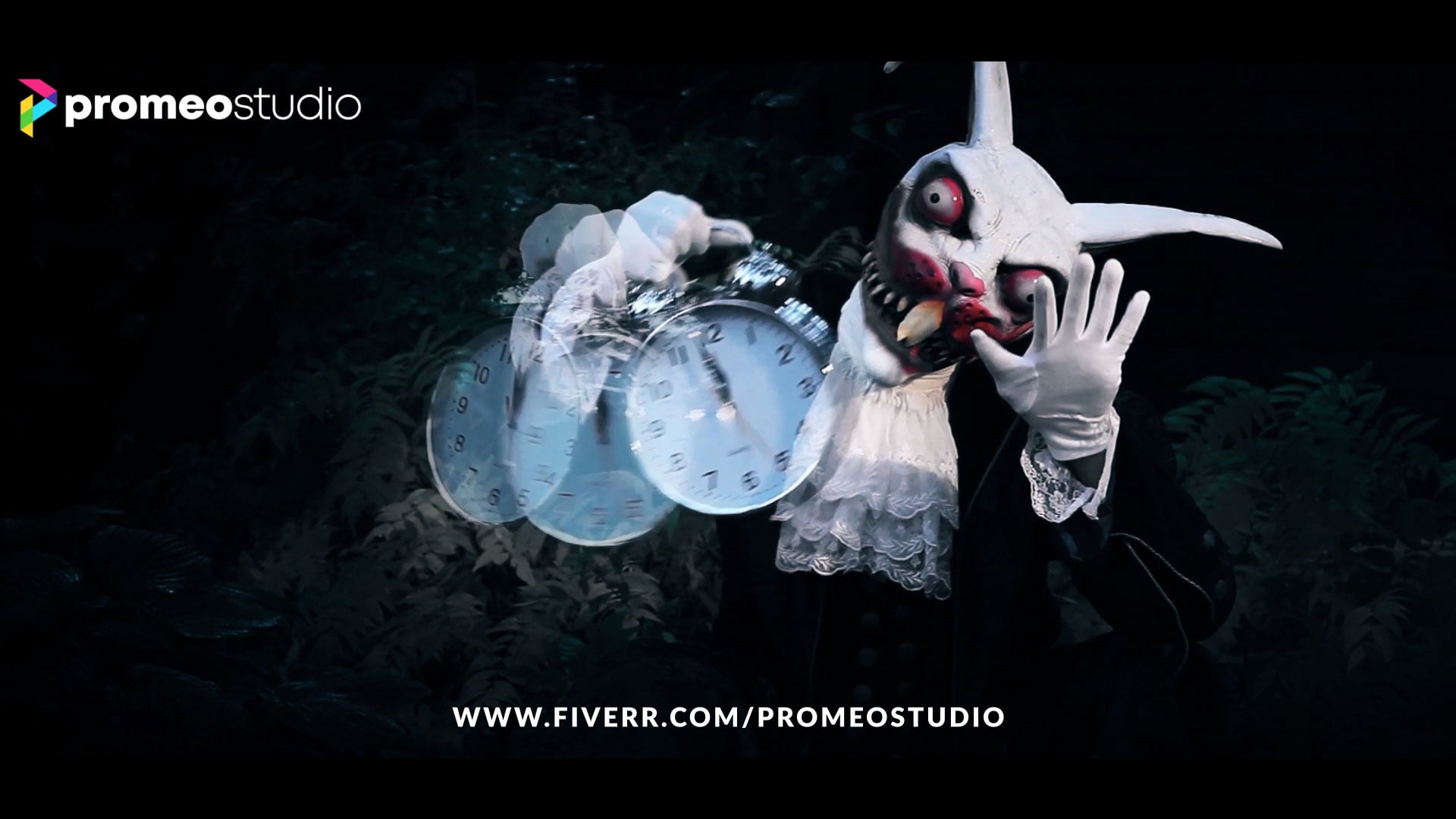 I will make a halloween cinematic video commercial