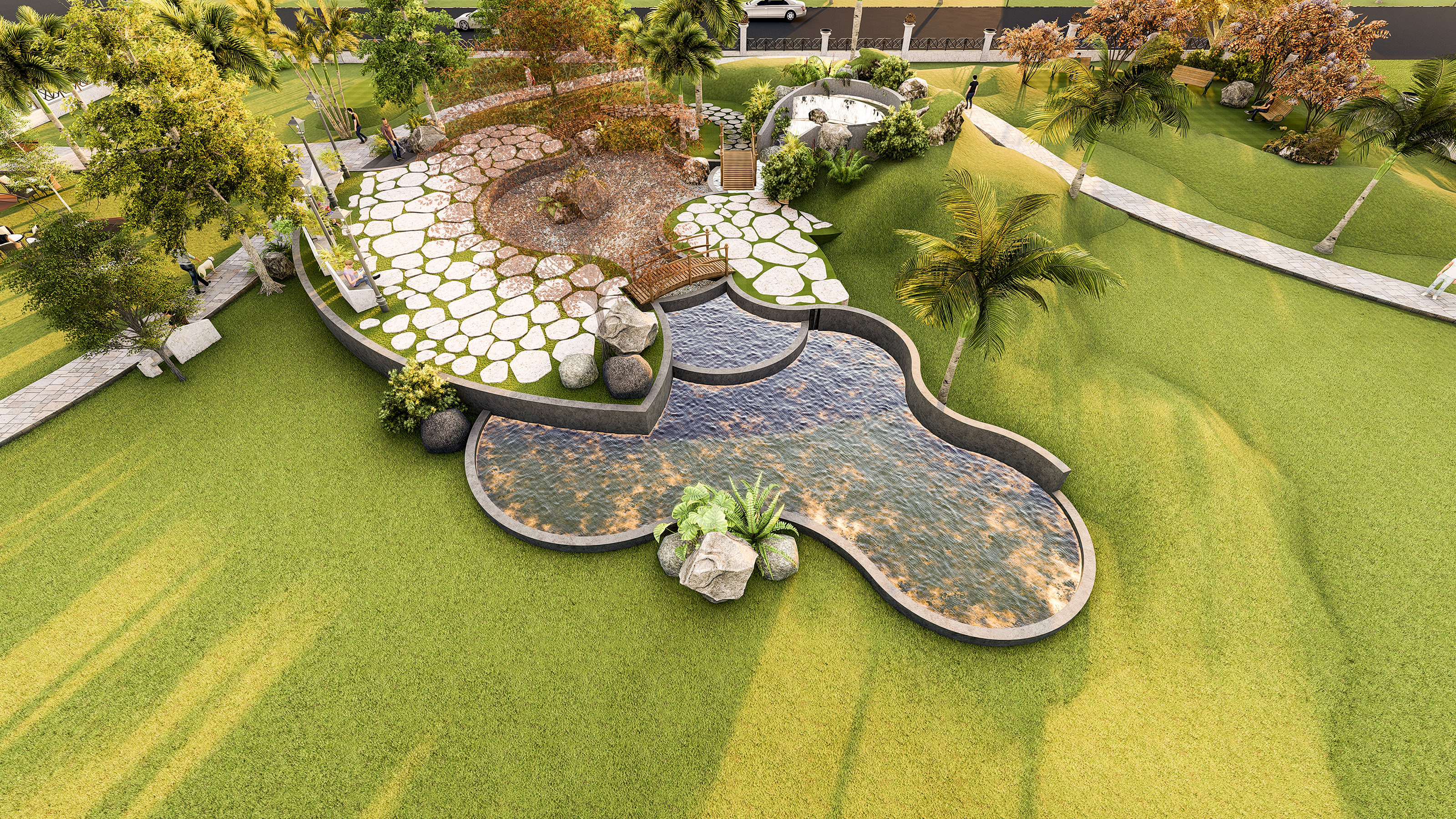Create Architecture 2d 3d Site Plan, Landscape Architects Design Blank