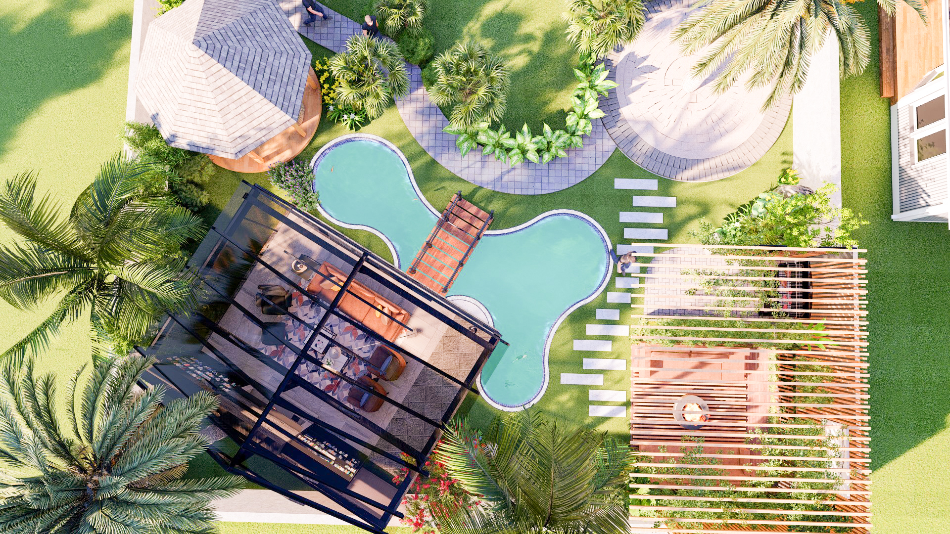 create architecture 2d, 3d site plan and landscape design