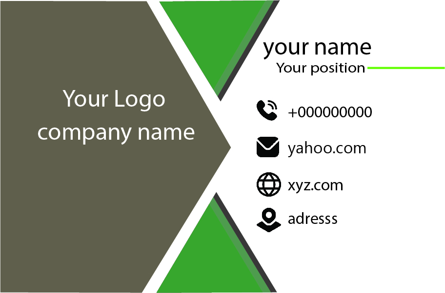 I will design your personal, professional, or digital business card