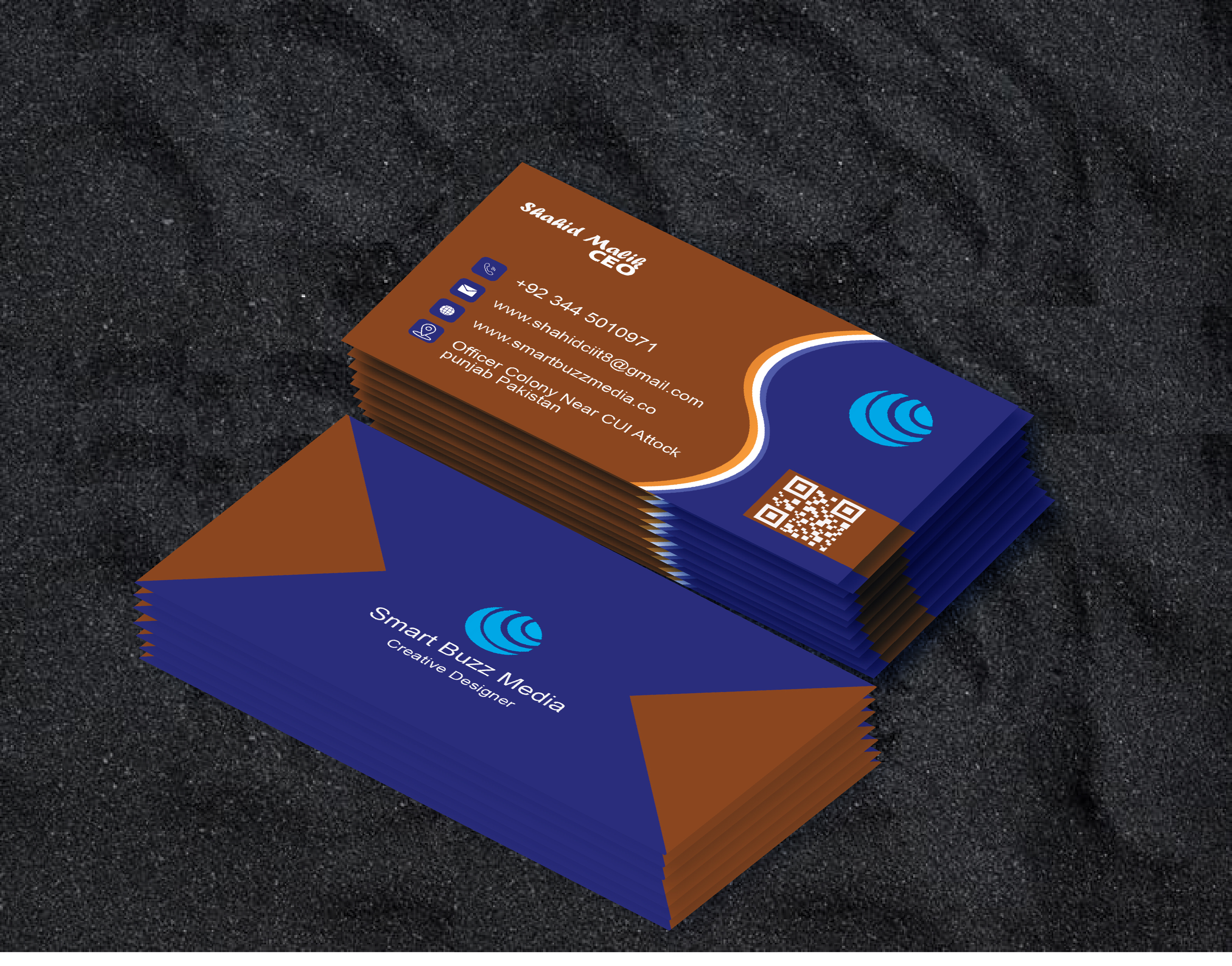 I will do professional business design in 12 hours