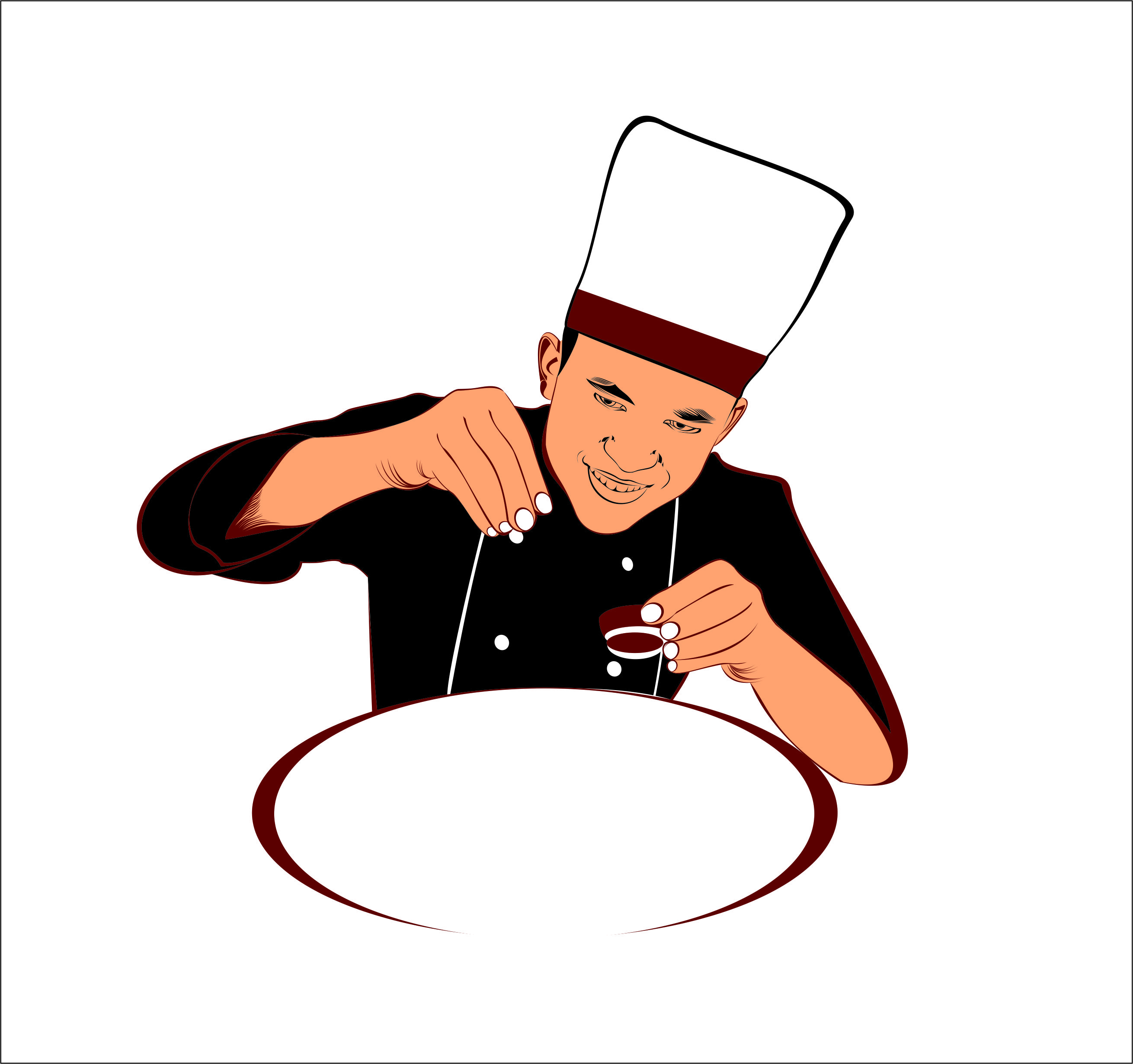 Chef Logo / chef logo design concept template vector 586711 Vector Art