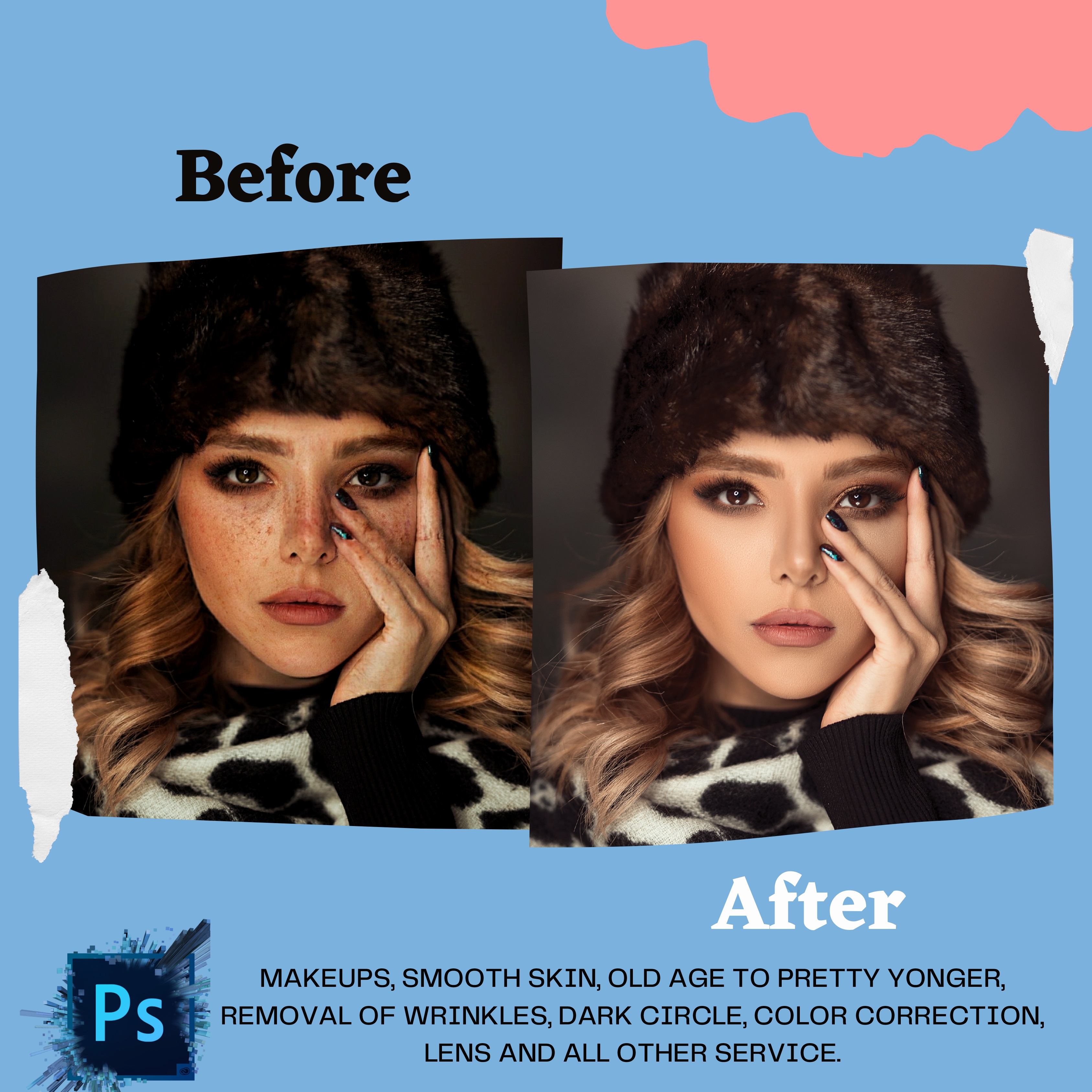 I will do any professional photoshop editing or photo manipulation 