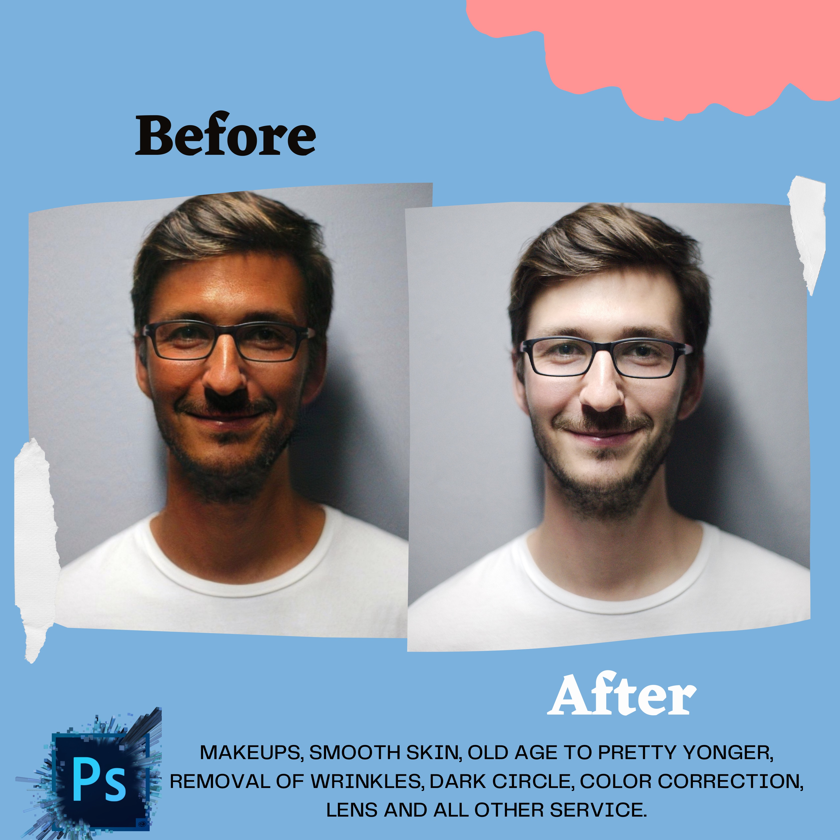 I will do any professional photoshop editing or photo manipulation 
