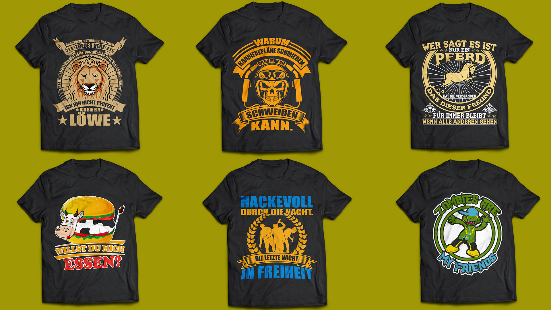 I will Create Custom Trendy T-Shirt Design