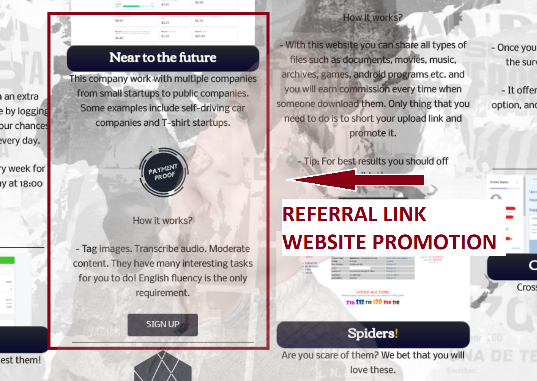 I will deliver real organic referrals by using your URL