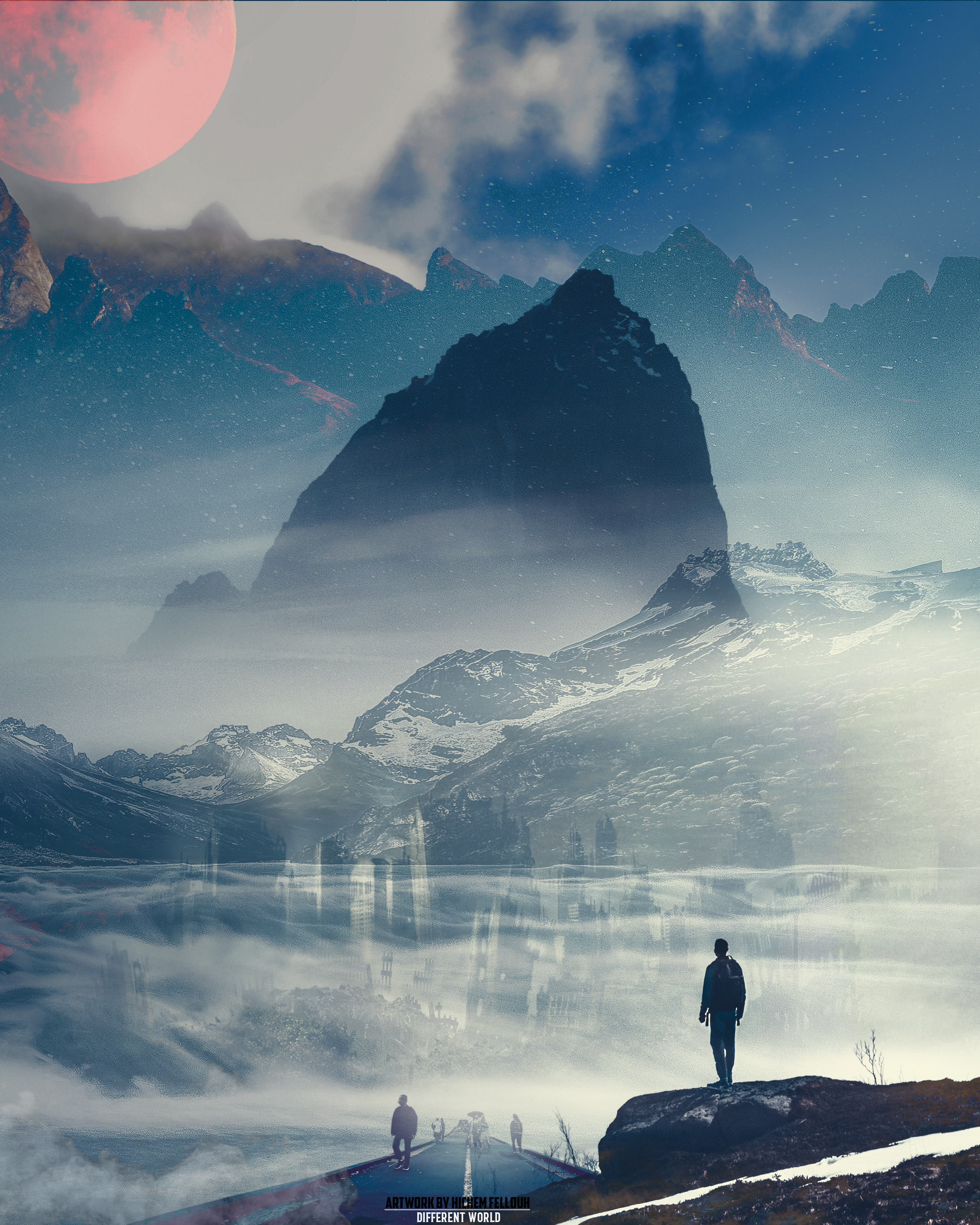 make a cool manipulation photo using photoshop