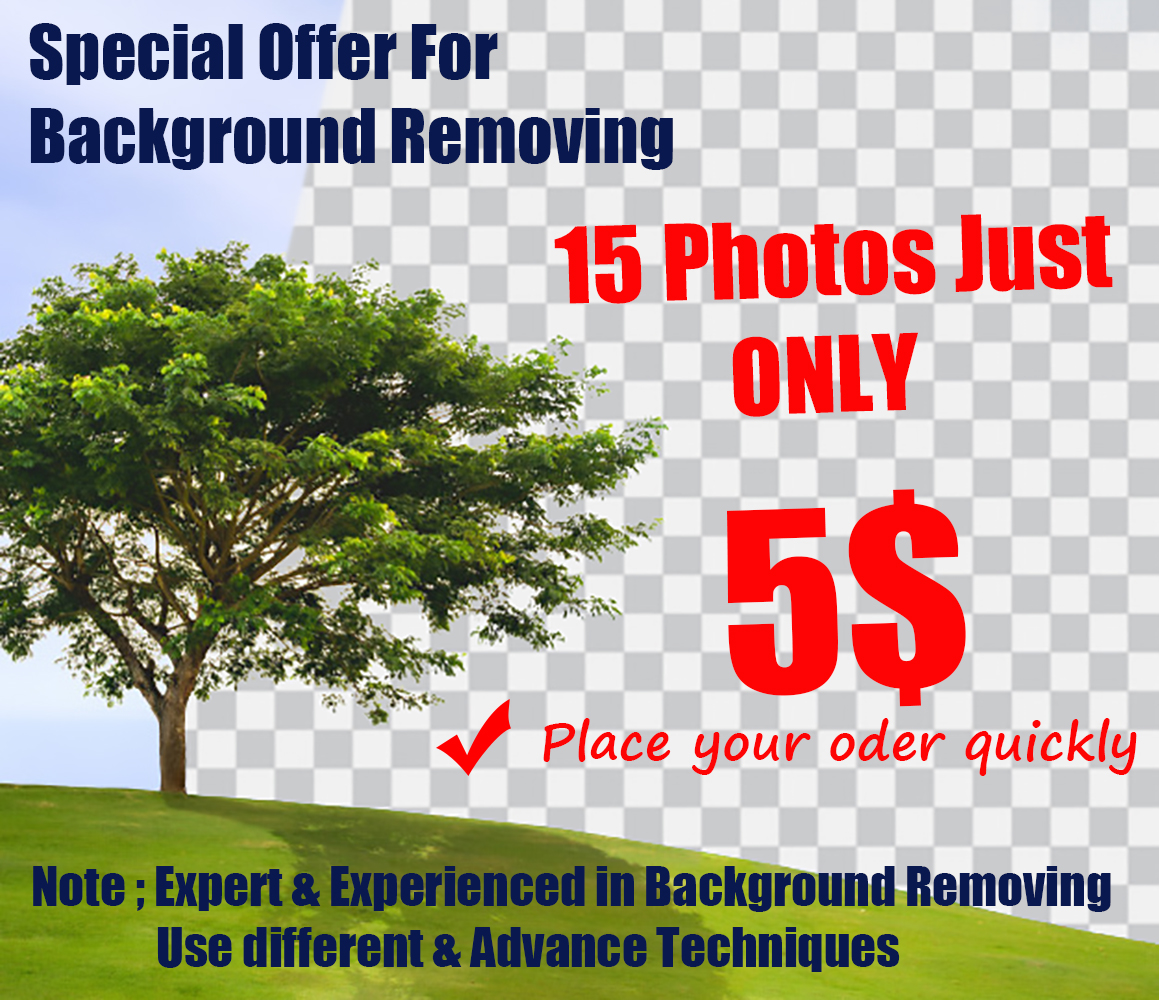 Photo Editing Background Removing & Retouching Expert 15Photos