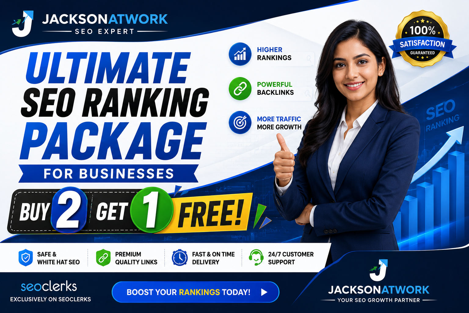 Ultimate SEO Ranking Package for Businesses &ndash; Buy 2 Get 1 FREE