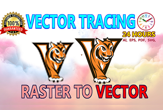 I will convert your sketch to vector ai,eps,svg,pdf