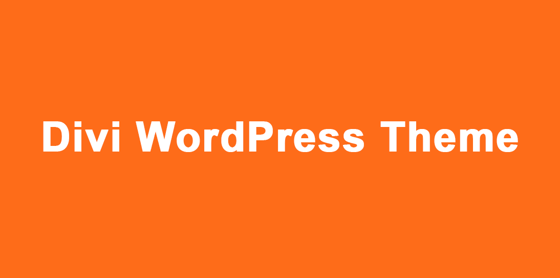 Install Divi WordPress Theme on your website