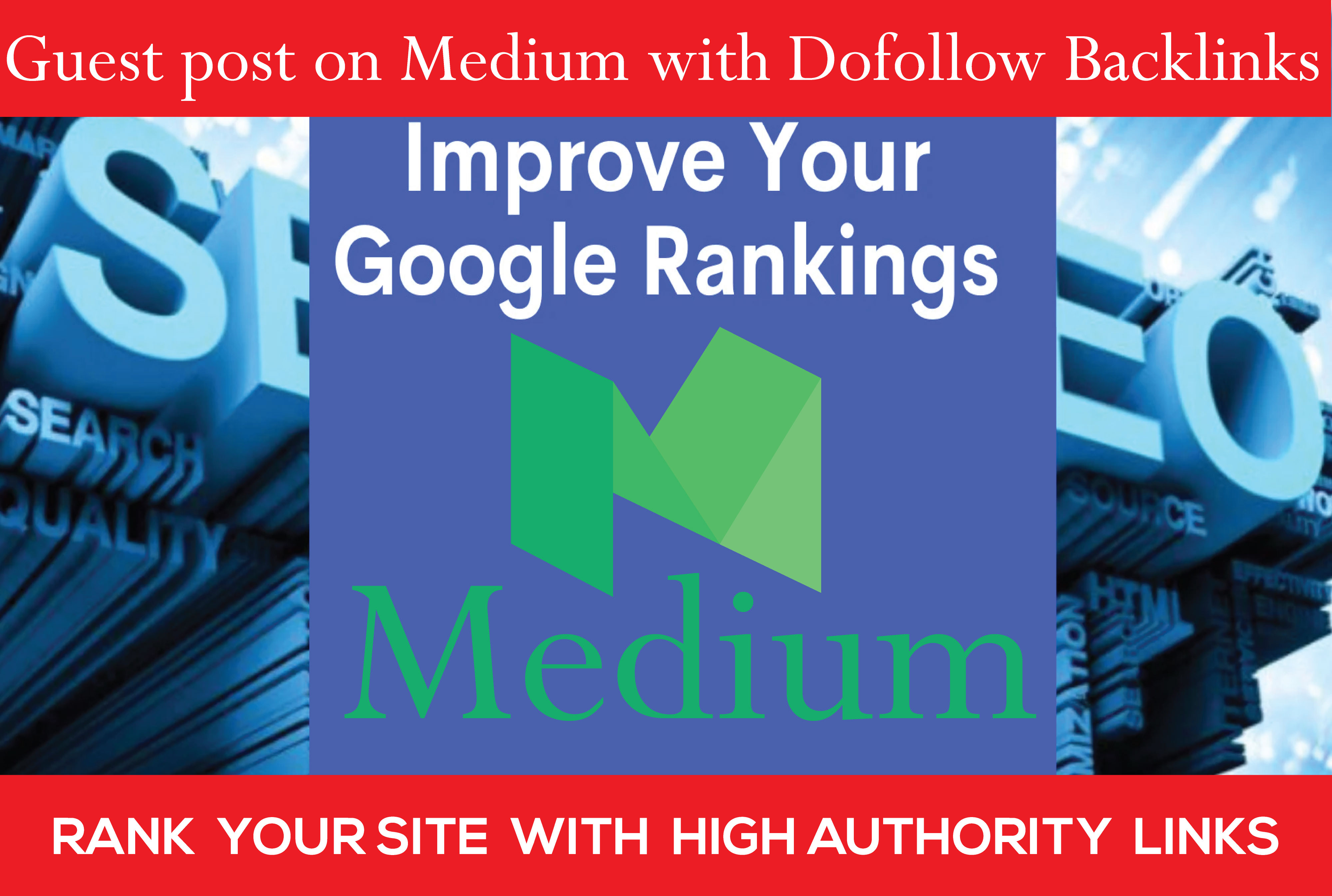 Write and Publish a Guest post on Medium - Build your SEO Rank