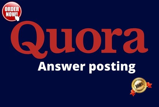 10 high quality Quora Answer with your keywords &...