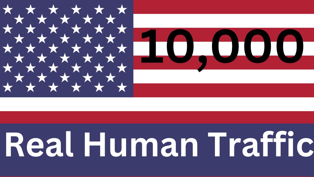 Get 10,000 Premium Real Human Traffic 
