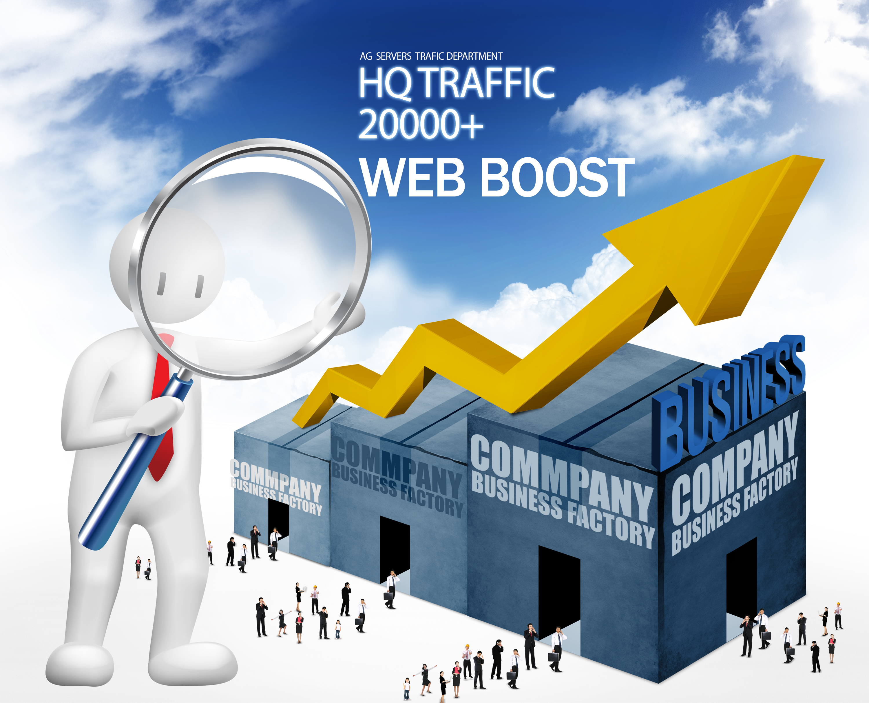 20k Keyword Targeted Google unique Web Traffic