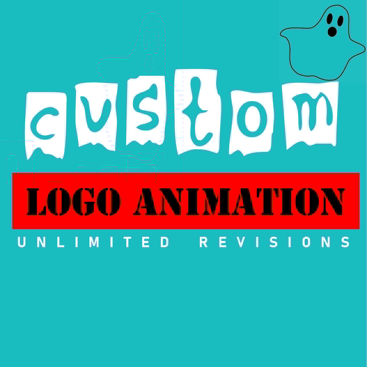 custom logo animation, intro and outro 