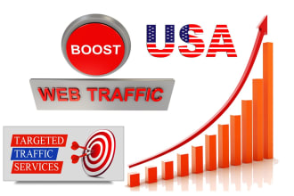10,000 USA real organic targeted web traffic and web traffic to your website